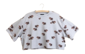 Crop Top SNURK Women Hippos
