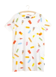 T-Shirt Dress SNURK Women Popsicles
