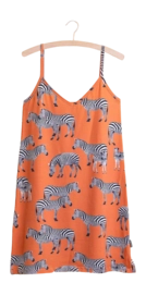 Strap Dress SNURK Women Zebras