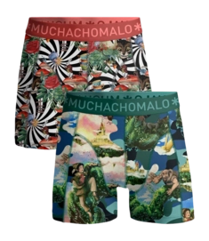 Boxershorts Muchachomalo Jackbean Alicewonder Herren Print (2er-Pack)