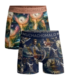 Boxershort Muchachomalo Men Pinocchio Peter Print/Print (2-Pack)