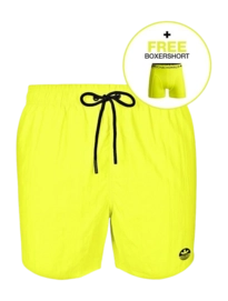 Zwembroek Muchachomalo Men Solid Yellow 25