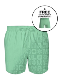 Maillot de Bain Muchachomalo Garçons Print Green 25