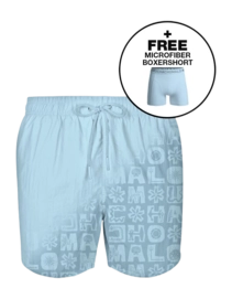 Zwembroek Muchachomalo Boys Print Blue 25