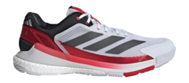 Padelschoen Adidas Men Crazyquick Boost Padel White Core Black Lucid Red
