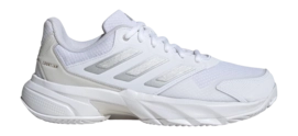 Tennisschoen Adidas Women Courtjam Control 3 Clay Cloud White Silver Metallic Grey One