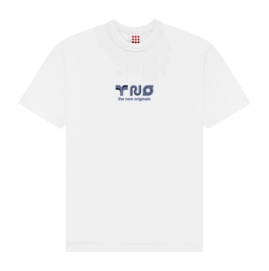 T-shirt The New Originals Homme Supergraphic Tee White/Ombre Blue