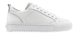 Rehab Men Crash Lthr White Beige