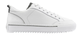 Rehab Men Crash Lthr White Grey