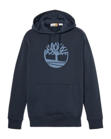 Pull à Capuche Timberland Homme Kennebec River Tree Logo Hoodie Dark Sapphire