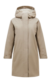 Jas Peak Performance Women Treeline Insulated Parka Avid Beige