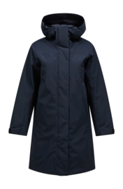 Veste Peak Performance Femme Treeline Insulated Parka Black