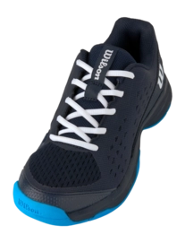 Tennis Shoes Wilson Kids Rush Pro JR L Navy Blazer / White / Atomic Blue