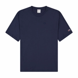 T-Shirt Champion Men Logo Athletic Jersey Navy-M