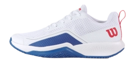 Tennisschuhe Wilson Rush Pro Lite Herren White / Deja Vu Blue / Wilson Red
