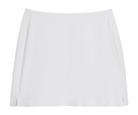 Tennisrock Wilson Team Flat Front Skirt Kinder Bright White