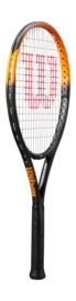 Tennisschläger Wilson Kinder Burn Spin Jr 26 (Gespannt)