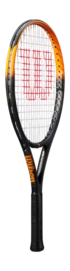 Tennisschläger Wilson Kinder Burn Spin Jr 25 (Gespannt)