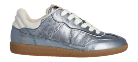 Fred de la Bretoniere Women Pearl Reza Sneaker Metallic Blue