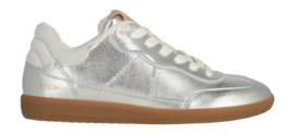 Fred de la Bretoniere Women Pearl Reza Sneaker Metallic Silver