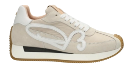 Fred de la Bretoniere Women Yentl Sign Sneaker Mix Beige
