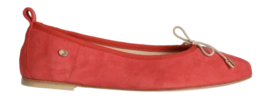 Fred de la Bretoniere Women Idris Balletto Ballerina Luxury Suede Fuchsia