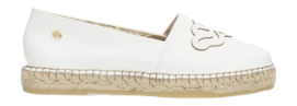 Fred de la Bretoniere Women Mili Lily B Espadrille Leather White