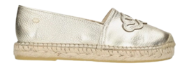 Fred de la Bretoniere Women Mili Lily B Espadrille Lt.Gold Leather Gold