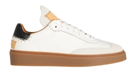 Shabbies Amsterdam Women Bossa Nuovo Leather White Black