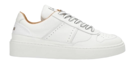Shabbies Amsterdam Women Bossa Base Sneaker Leather White