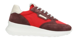 Shabbies Amsterdam Women Veda Ava Sneaker Nylon Coral