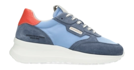 Shabbies Amsterdam Women Veda Ava Sneaker Nylon Jeans Blue