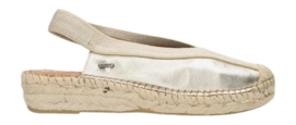 Shabbies Amsterdam Women Palma Ki Sling Espadrille Metallic Light Gold