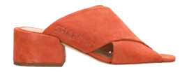 Shabbies Amsterdam Women Wayona Cross Slipper Suede Coral