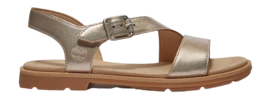 Timberland Women Calista Bay Backstrap Sandal Gold Metallic