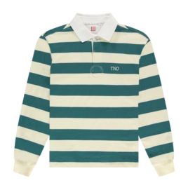 Langarmshirt The New Originals Rugby White Alyssum / Spruced Up