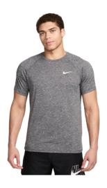 Sportshirt Nike Men Hydroguard Heathered Black 25
