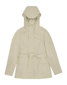 Regenjas RAINS Women Curve Jacket Dune