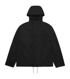 Jas RAINS Unisex Suva Hardshell Cargo Jacket Black
