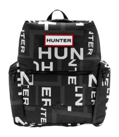 Rucksack Hunter Original Top Clip Backpack Nylon Onyx Exploded Logo
