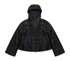 Jas RAINS Unisex Kauto Vision Insulated Curve Jacket Black
