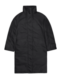 Regenjas RAINS Unisex Vision Longer Jacket Black