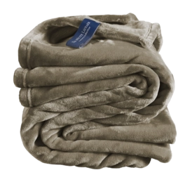 Plaid De Witte Lietaer Cosy Taupe