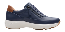 Sneaker Clarks Women Tivoli Zip Navy