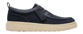 Chaussure à Lacets Clarks Homme Polden Moc Navy