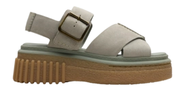 Sandales Clarks Femme Evamar Wish Light Green