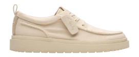 Chaussures à Lacets Clarks Homme Polden Moc Off White