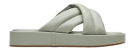 Tongs Clarks Femme Alda Glide Light Green