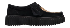 Schnürschuhe Clarks Torhill Bee Damen Black / Leopard