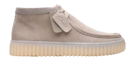 Enkellaars Clarks Men Torhill Hi Grey